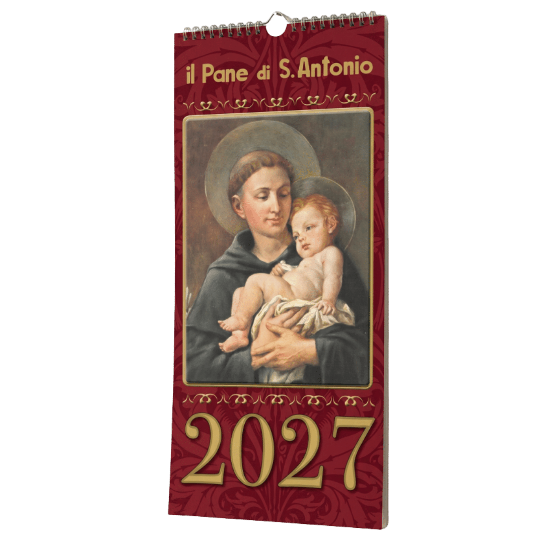 Immagine che ritrae la copertina del calendario del patrono d'italia 2026