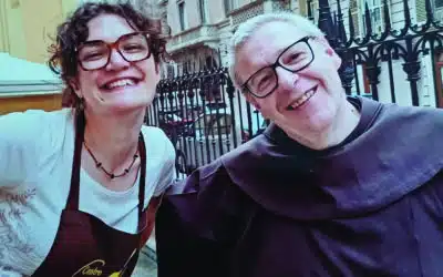 In mensa con Marzia, tra servizio e incontri