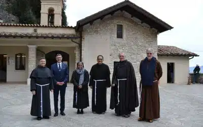 L’inaugurazione dei centenari francescani